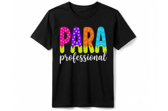 Cute Paraprofessional School T-Shirt Graphics for Handmade T-Shirt Designs