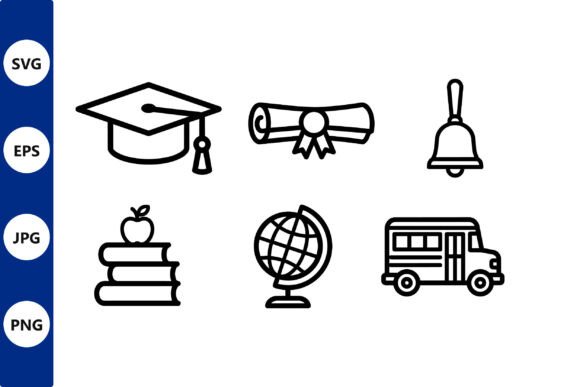 Education Icon Set: Graphics & Illustrations Review