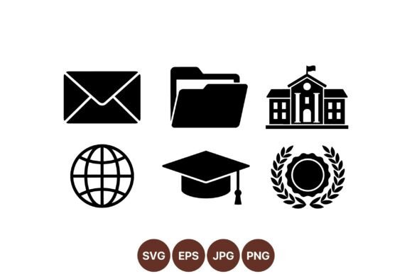 Minimalist Education Icon Pack: Graphics & Illustrations Review