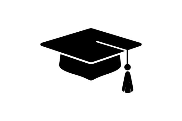 Simple Graduation Cap Icon: A Clean, Versatile Graphic for Education-Focused Content